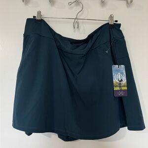 NWT Tee Time Teal Skort